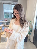 アンハーツ(ann HEARTS)&nbsp;ハイトーンロング/ブリーチ/艶髪/シースルーバング/20代/30代