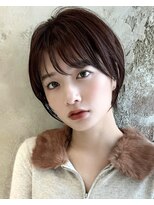アフロート ルヴア(AFLOAT RUVUA) 【岩田莉奈】ナチュラルレイヤーショートでひし形シルエット新宿
