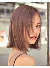 ノス 表参道(NOOS)&nbsp;表参道/表参道駅/レイヤーカット/ボブ/ダブルカラー/顔周り