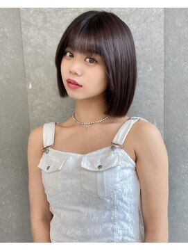 アンフィニー 仙台(ANFINI) ボブ仙台髪質改善縮毛矯正タッセルボブ仙台髪質改善前髪韓国