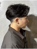 MEN’S HAIR/サーフカール/刈り上げセンターパート/群馬高崎