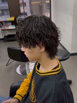 プルーブトウキョウ 渋谷(PROVE TOKYO) メンズウルフ 波巻きスパイラルパーマ