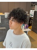無造作パーマ