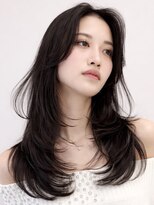 ハッチ(HACCH)&nbsp;韓国風レイヤーカット髪質改善ダブルカラーハッシュカット