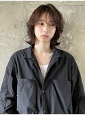 men's/メンズボブ/ニュアンスパーマ/メンズミディアム/眉毛/新宿