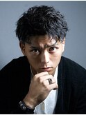 men'shair/波巻きツイストスパイラル/ニュアンスパーマ