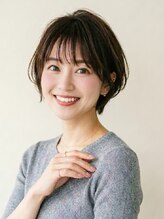 ソーエン バイ ヘッドライト 横須賀中央(soen by HEADLIGHT)&nbsp;☆骨格補正＆似合わせショート×ダークアッシュ　20代30代40代