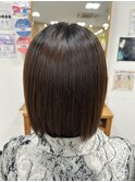 艶ボブ髪質改善ストレート