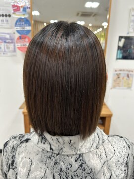 クシロビューティー 艶ボブ髪質改善ストレート