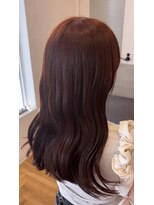 ヘアルーム クオーレ(hair room Cuore)&nbsp;orange＿brown