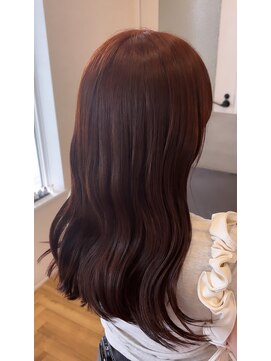 ヘアルーム クオーレ(hair room Cuore) orange_brown