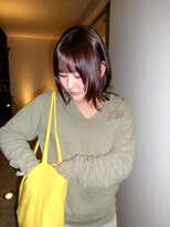 チクロヘアー(Ticro hair)&nbsp;レイヤーカット　暖色カラー　福岡天神