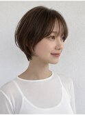 ショート/丸みショート/ハンサムショート/マッシュショート