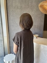 ロエ 平尾山荘(loe) 白髪ぼかしハイライト×オリーブベージュ