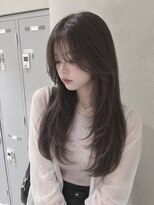 ネオリーブリノア 北千住東口店(Neolive Linoa) 顔周りレイヤー×アッシュグレージュ