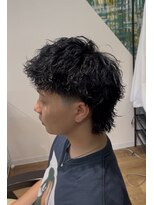 ルード(mens hair salon Rude)&nbsp;マレット-テーパー