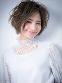*bliss北浦和*大人かわいいアシンメトリーな小顔大人ボブx