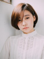 アイナ 浅草美容院(Aina) フェミニンショート×センター分けボブ♪◎30代40代50代