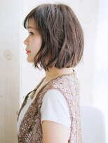 ナル 白山神社参道通り店(nalu)&nbsp;ゆるバルーンボブスタイル