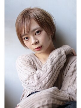 ソウス(SOURCE) マロンベージュショート【佐藤和弥】