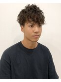 メンズ2wayスパイラルパーマ