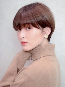 ベック ヘアサロン(BEKKU hair salon) 耳掛けがかわいい☆艶マッシュショート【BEKKU 恵比寿】吉永