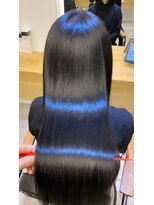 ジーナ 福岡天神(Zina)&nbsp;小顔セミウェットウェーブピンクベージュハイライトカラー