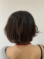 えほん美容室&nbsp;癖毛を活かしたショートボブスタイル★