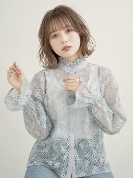 エンタク 新宿三丁目店(enntaku) ボブ/カーキグレージュ/マッシュショート/大人かわいい[新宿駅]