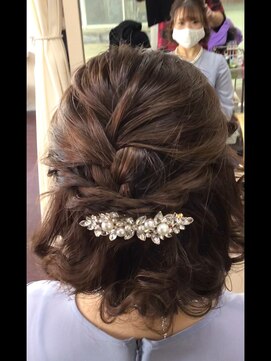 ヘアサロン ユニティ(Hair Salon Unity) ツイストロープ編み込みカールアレンジ