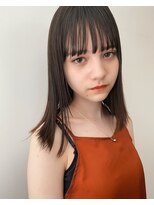 オン(ON)&nbsp;【ON】ピュアストレート × 地毛風グレージュ