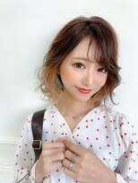 チェリッシュ(Cherish)&nbsp;10代20代30代40代くびれボブ/インナーカラー/ブリーチ/韓国