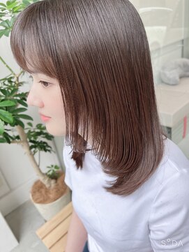 ラフランクリー(la frankly) 20代30代/大人かわいい/透明感ショート/サラツヤロング