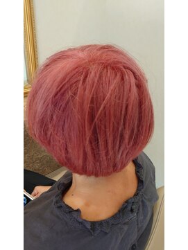 ガレリアエレガンテ 尾張旭店(GALLARIA Elegante) マッシュボブ×くすみピンク