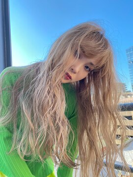 トレンチ(TRENCH) 《おつじ TRENCH》ブリーチ × ダブルカラー