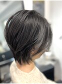 30代40代50代大人可愛いダークアッシュモードヘアグレイヘア