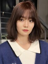 ドットハリス(.Hallis)&nbsp;大人かわいい/小顔/ミディアムレイヤー/20代30代40代