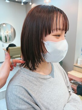 ロウバイレボ 柏(lou by revo) ショートボブ/ミニボブ/マッシュ/切りっぱなし/柏駅