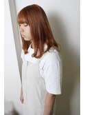 :オレンジカラー　:オレンジベージュ　:ブリーチカラー　