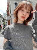 【ARTE表参道/青山】モテ髪ミディアム×ブリーチなし透明感