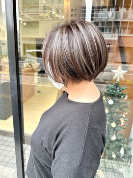 エスト 小倉(est) ショート/コントラストハイライト/筋感しっかり