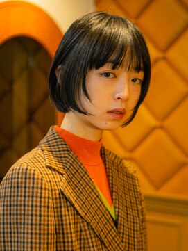 ベンジー 中目黒店(benji) 顔まわりレイヤーボブ　中目黒