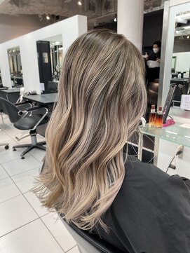 トニーアンドガイ 青山店(TONI & GUY) 【川原】初カラー地毛残しバレイヤージュ