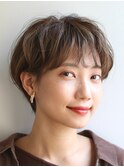 質感を際立てるシースルーハイライト