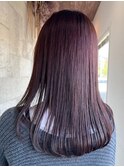 ミルクティーベージュダブルカラーインナーカラーハイライト