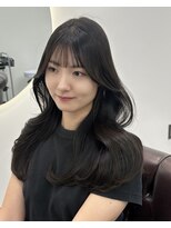 クオリア(qualia)&nbsp;ブルーブラック×レイヤーカット