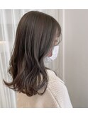 【Lomalia表参道】乾かすだけでキマる髪/透明感くすみブラウン