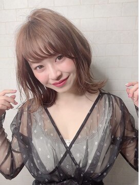 ニスル 町田店(NISURU) 似合わせカット/大人ガーリー/ダークアッシュ/着物/町田/町田駅