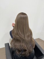 イオエ 梅田(ioe) ニュアンスカラー/グレージュ/ツヤ髪スタイル/髪質改善/縮毛矯正