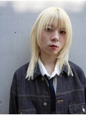 山本開生【ハイブリーチホワイトブロンドフェイスレイヤー】